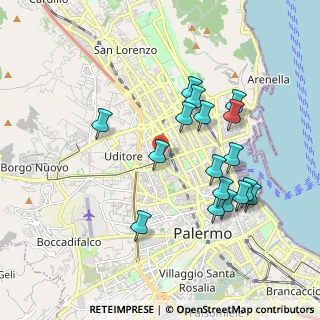 Mappa Largo Luigi Cherubini, 90145 Palermo PA, Italia (2.06824)