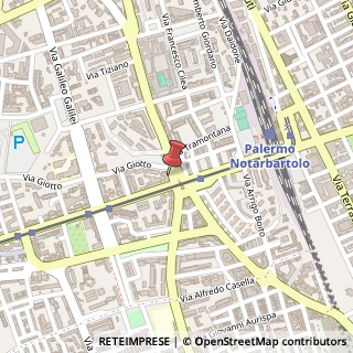 Mappa Piazza Ottavio Ziino, 24, 90145 Palermo, Palermo (Sicilia)