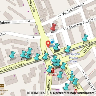 Mappa Piazza Ottavio Ziino, 90144 Palermo PA, Italia (0.076)