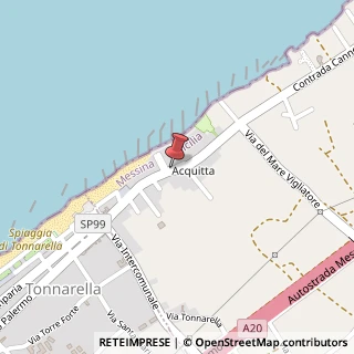 Mappa Via Comunale Acquitta, 98050 Vigliatore ME, Italia, 98050 Terme Vigliatore, Messina (Sicilia)