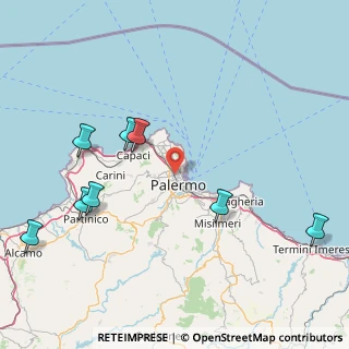 Mappa Via Damiani Almeyda, 90141 Palermo (49.231333333333)