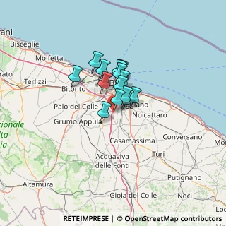 Mappa Via Cavour, 70129 Bari BA, Italia (7.87333)