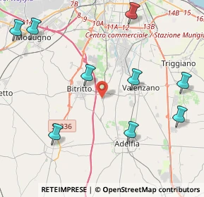 Mappa Via Cavour, 70129 Bari BA, Italia (6.74714)
