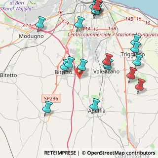 Mappa Via Cavour, 70129 Bari BA, Italia (5.625)
