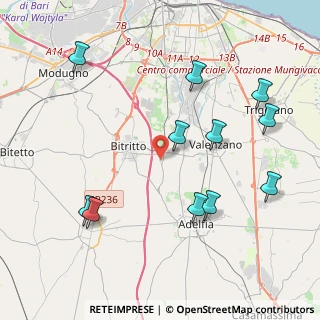 Mappa Via Cavour, 70129 Bari BA, Italia (4.93727)
