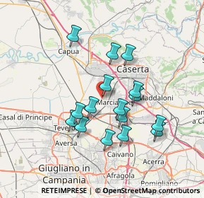 Mappa Via Milano, 81025 Marcianise CE, Italia (6.63813)