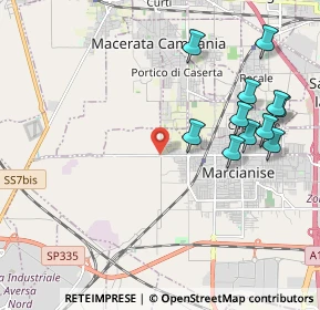 Mappa Via Milano, 81025 Marcianise CE, Italia (2.42091)