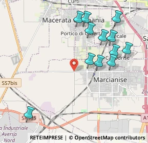 Mappa Via Mestre, 81025 Marcianise CE, Italia (2.34167)