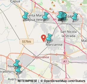 Mappa Via Mestre, 81025 Marcianise CE, Italia (5.27727)