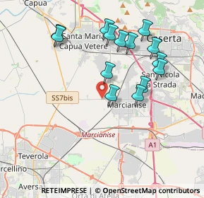Mappa Via Milano, 81025 Marcianise CE, Italia (4.04357)