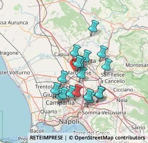 Mappa Via Mestre, 81025 Marcianise CE, Italia (11.90389)
