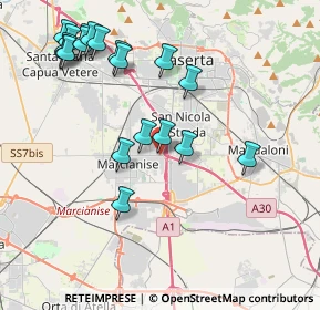 Mappa Via Giovanni Verga, 81025 Marcianise CE, Italia (4.74421)