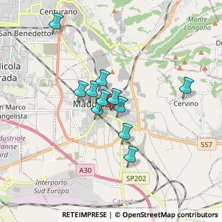 Mappa Via G. Bruno, 81024 Maddaloni CE, Italia (1.44636)