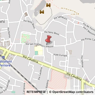 Mappa Via San Francesco D'Assisi, 112, 81024 Maddaloni, Caserta (Campania)