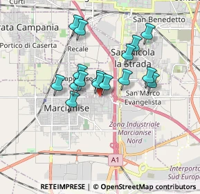 Mappa V.le Europa, 81025 Marcianise CE, Italia (1.49)