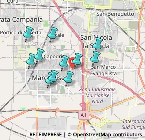 Mappa V.le Europa, 81025 Marcianise CE, Italia (1.61273)