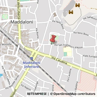 Mappa Via San Francesco D'Assisi, 76, 81024 Maddaloni, Caserta (Campania)