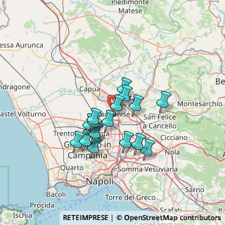 Mappa Via Musone, 81025 Marcianise CE, Italia (11.53647)