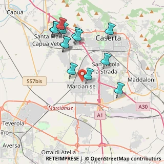 Mappa Via Musone, 81025 Marcianise CE, Italia (4.20231)
