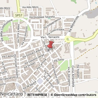 Mappa Via Giuseppe Giusti, 19, 70016 Noicàttaro, Bari (Puglia)