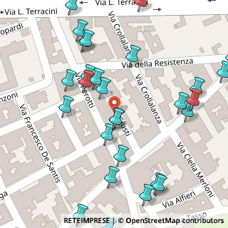 Mappa Viale della Resistenza, 70016 Noicattaro BA, Italia (0.08929)