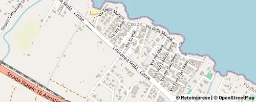 Mappa Mola di Bari