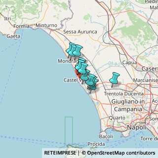 Mappa Via Fiume Taro, 81030 Castel Volturno CE, Italia (6.45583)