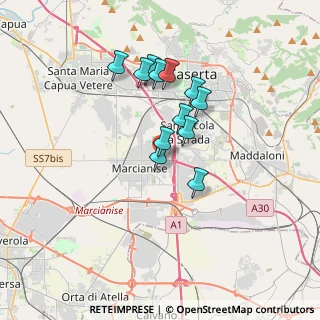 Mappa Via Eugenio Montale, 81025 Marcianise CE, Italia (2.95333)