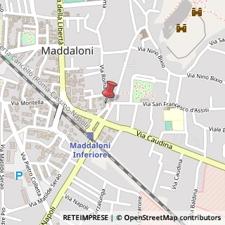 Mappa Piazza Generale Ferraro, 12, 81024 Maddaloni, Caserta (Campania)