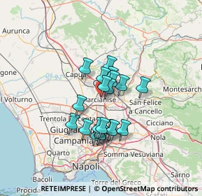 Mappa Via Guglielmo Oberdan, 81025 Marcianise CE, Italia (10.381)