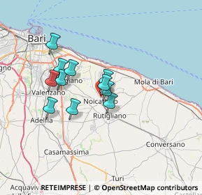 Mappa Via Torre a Mare, 70016 Noicàttaro BA, Italia (5.63182)