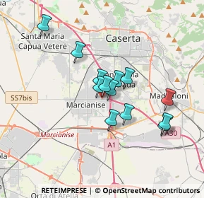 Mappa Viale Europa Loc Cantone, 81025 Marcianise CE, Italia (2.90077)