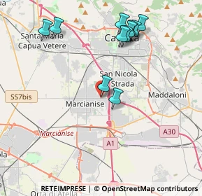 Mappa Viale Europa Loc Cantone, 81025 Marcianise CE, Italia (4.51636)