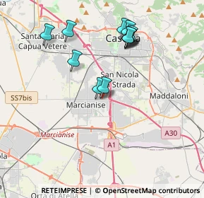 Mappa Viale Europa Loc Cantone, 81025 Marcianise CE, Italia (4.02333)