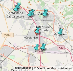 Mappa Viale Europa Loc Cantone, 81025 Marcianise CE, Italia (4.39727)