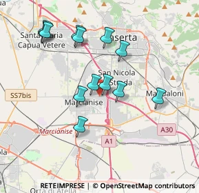 Mappa Viale Europa Loc Cantone, 81025 Marcianise CE, Italia (3.79231)