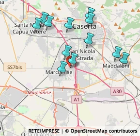 Mappa Viale Europa Loc Cantone, 81025 Marcianise CE, Italia (4.12417)