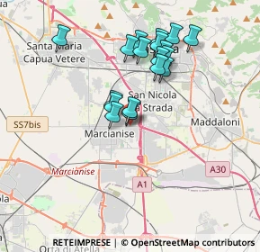 Mappa Viale Europa Loc Cantone, 81025 Marcianise CE, Italia (3.445)