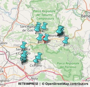 Mappa Via Roma, 82011 Paolisi BN, Italia (7.05)