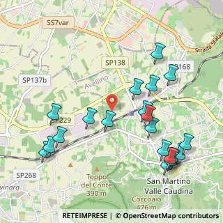 Mappa Via Alessandro Cocozza Campanile, 83018 San Martino Valle Caudina AV, Italia (1.26)