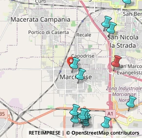 Mappa Via Gian Battista Novelli, 81025 Marcianise CE, Italia (3.04929)