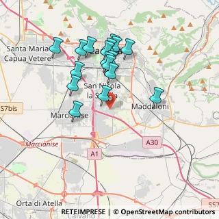 Mappa Via M. Cicala, 81020 San Marco Evangelista CE, Italia (3.72765)