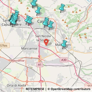 Mappa Via M. Cicala, 81020 San Marco Evangelista CE, Italia (6.8325)