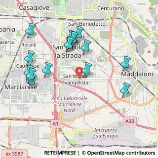 Mappa Via M. Cicala, 81020 San Marco Evangelista CE, Italia (2.27875)