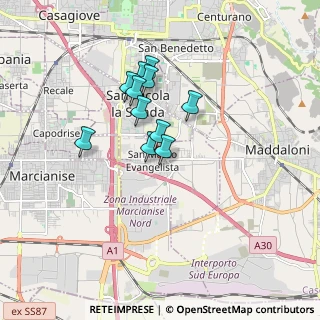 Mappa Via M. Cicala, 81020 San Marco Evangelista CE, Italia (1.40273)