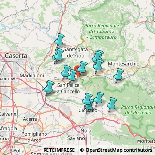 Mappa Via Appia, 81021 Arienzo CE, Italia (6.5275)