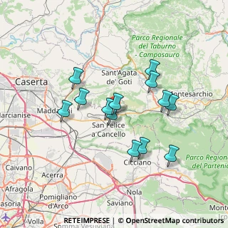 Mappa Contrada Crisci, 81021 Arienzo CE, Italia (6.63538)
