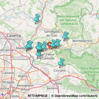 Mappa Contrada Crisci, 81021 Arienzo CE, Italia (5.65545)