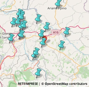 Mappa C.da Filette, 83040 Fontanarosa AV, Italia (9.401)
