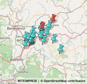 Mappa C.da Filette, 83040 Fontanarosa AV, Italia (9.502)